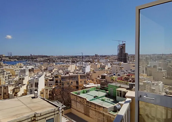 Apartamento Wonderful With Shared Jacuzzi And Panorama Rooftop Gzira